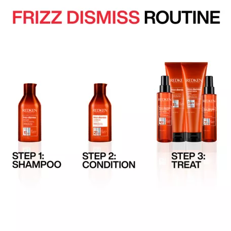 Redken - Frizz Dissmiss Instant Deflate - hajápoló olaj rakoncátlan hajra - 125 ml