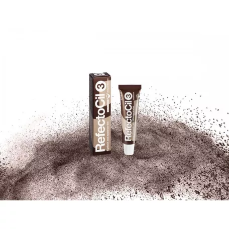 REFECTOCIL - 3 - natur barna szemöldök- és szempilla festék - 15 ml