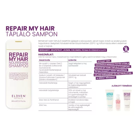 Eleven Australia - Repair My Hair Nourishing Shampoo - 300 ml