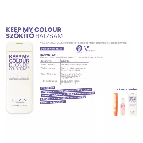 Eleven Australia - Keep My Colour Blonde Conditioner - 300 ml